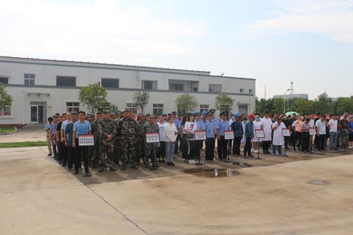 微山县民营企业服务队 防灾减灾 助力企业安全度汛