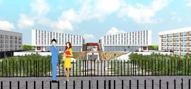 济宁高新区与固镇县教育新篇章：育才中学与谷阳中学效果图抢先看
